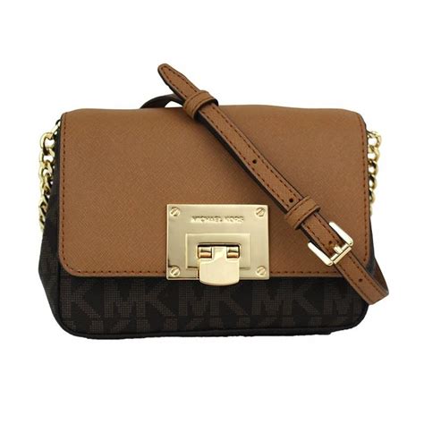 michael kors tina clutch crossbody|Michael Kors Tina Leather Clutch Crossbody and Detachable .